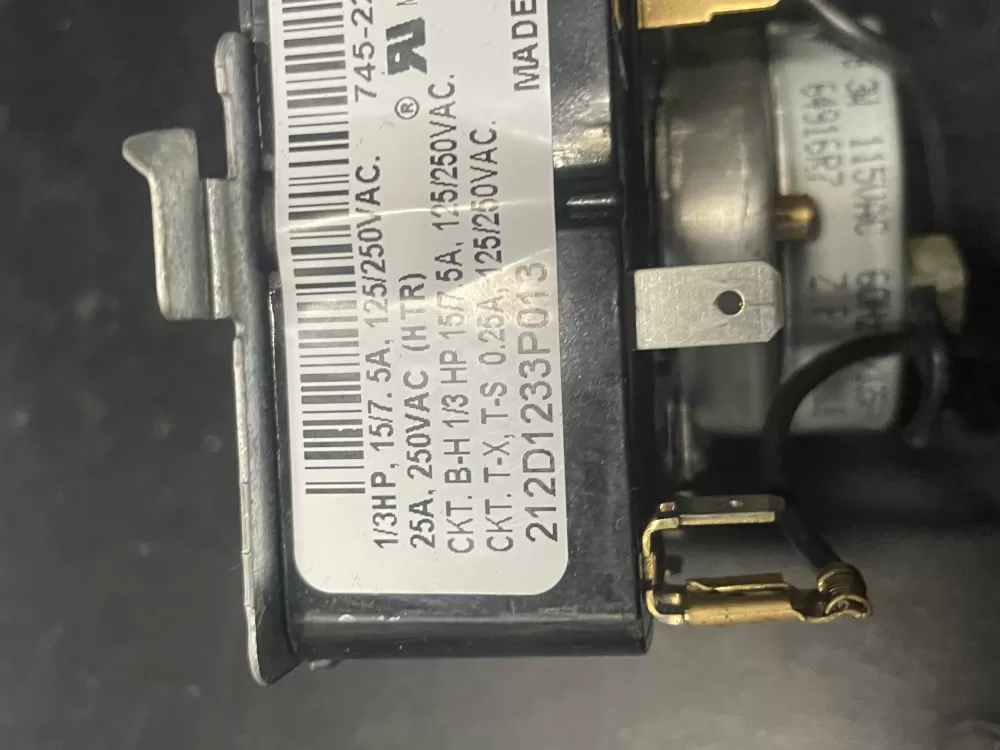 GE 212D1233P013 WE4M365 Dryer Timer AZ10940 | 1311