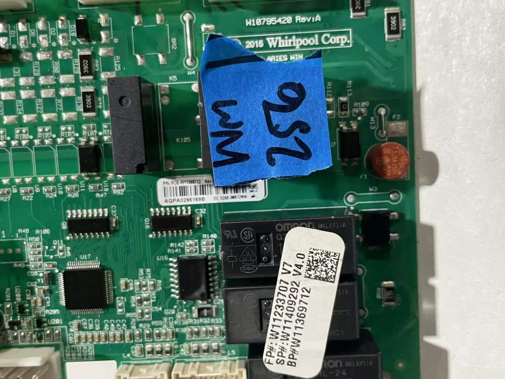 Whirlpool W11450890 W11093037 Refrigerator Control Board AZ184675 | Wm256