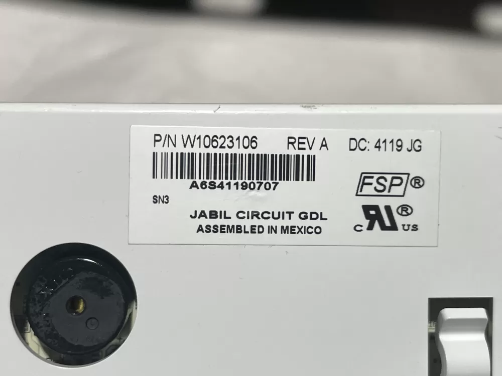 KitchenAid W10418411 W10623106 Refrigerator Control Board AZ107398 | W10623106