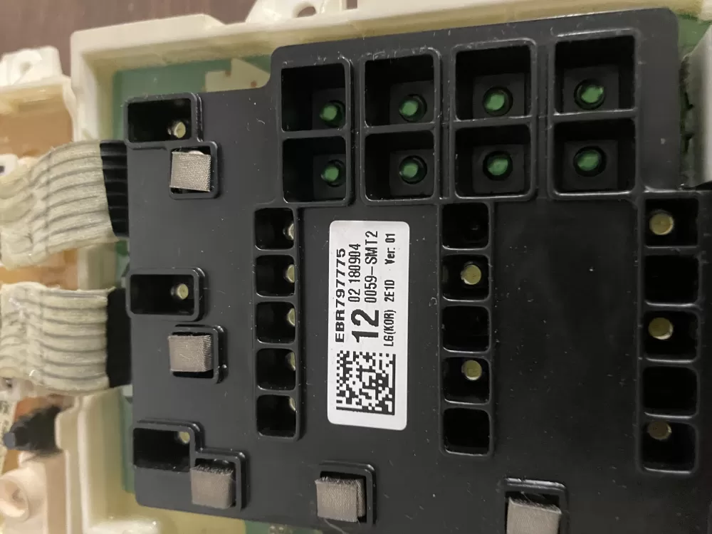 LG EBR79777512 AP6235918 Dryer UI Control Board AZ80192 | Wmv274