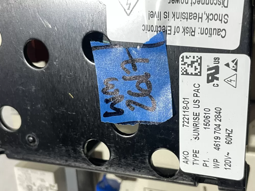 Whirlpool Maytag W10192965 46197042840 Washer Control Board AZ184209 | Wm2617