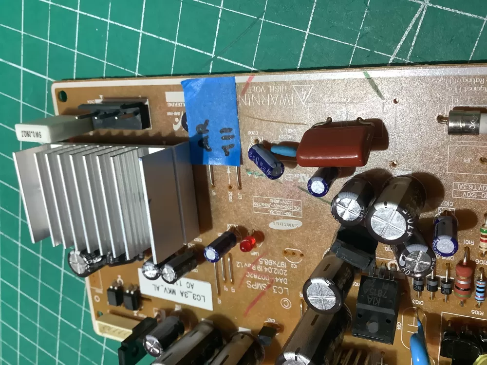 Samsung DA92-00268A Refrigerator Control Board Circuit AZ187845 | AR111