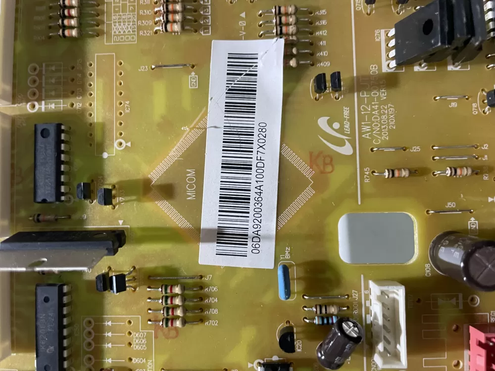 Samsung DA97-00364A DA92-00592B Refrigerator Control Board AZ191554 | Wm1601