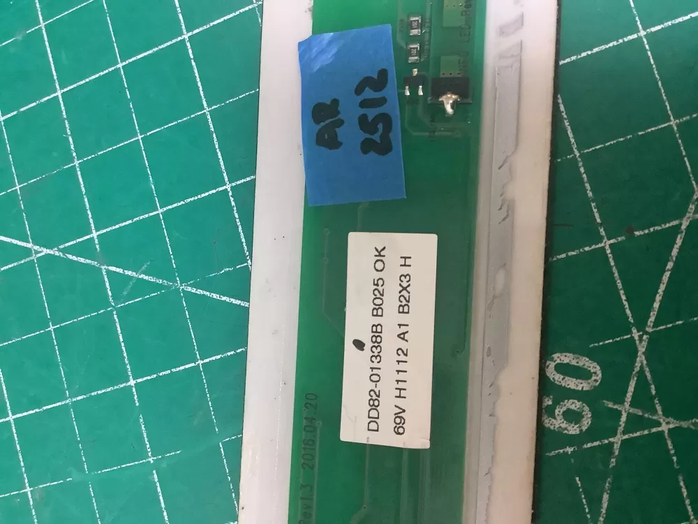 Samsung DD82-01338B Dishwasher Control Board AZ227119 | AR2512