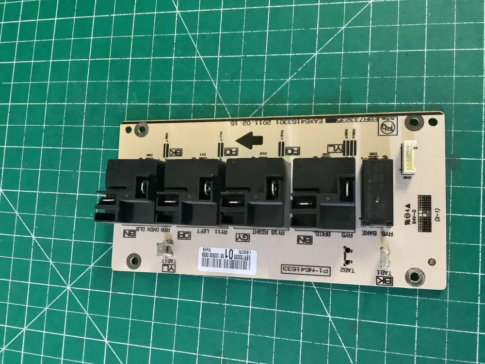 LG EBR73323501 Range Control Board Pcb Power Relay AZ198663 | NR2765