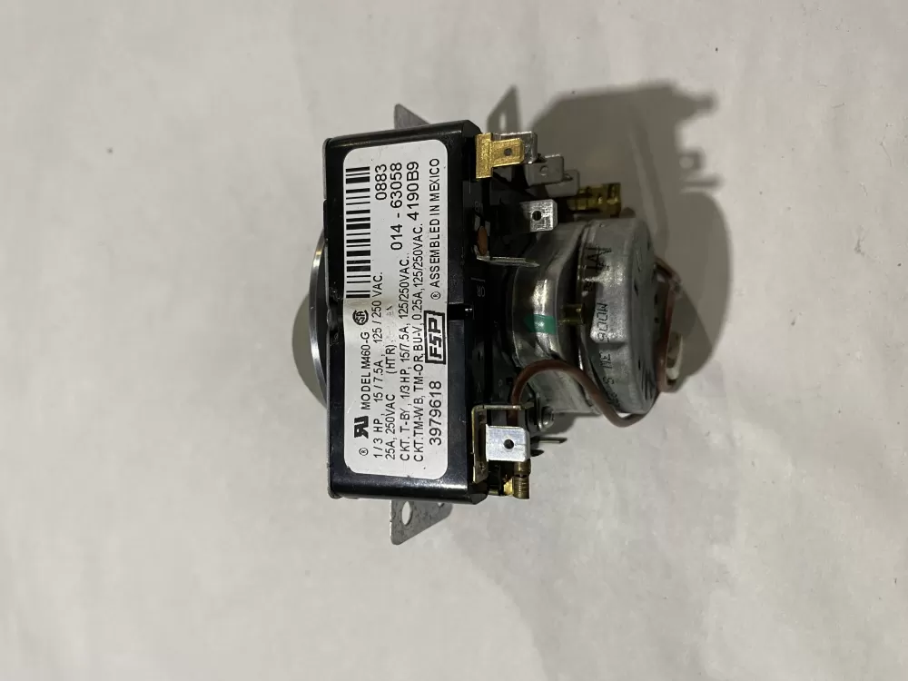 Whirlpool  Amana  Admiral AP6009056 3979618 3979618R 8299783 WP3979618 PS11742198 Dryer Timer