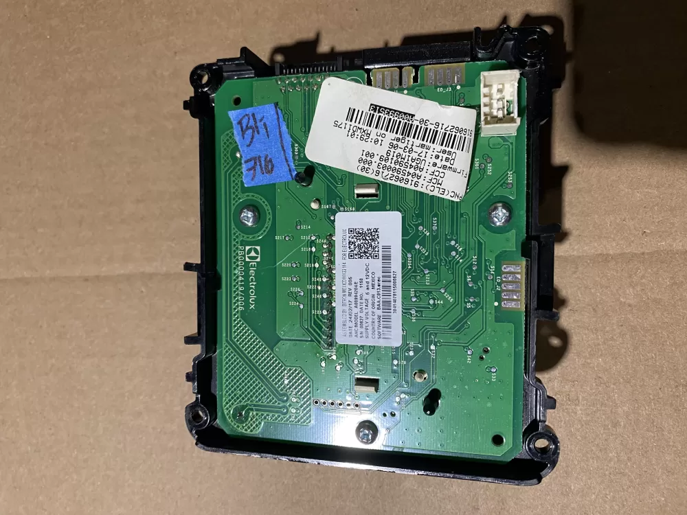 Genuine ELECTROLUX Dryer Interface Control Board A00994204 AZ81778 | BK716