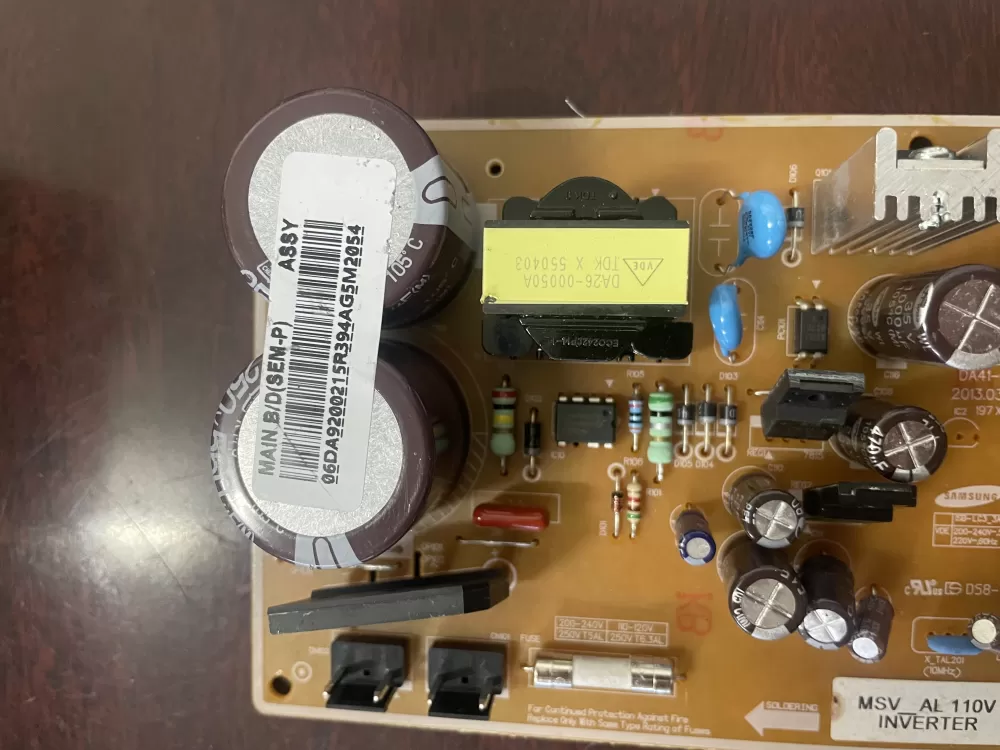 Samsung DA92-00215R  DA41-00782B  AP5914898  3969842  PS9604069 Refrigerator Inverter Control Board