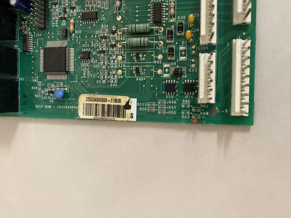 GE 225D3466G009 Refrigerator Control Board AZ201625 | BK2363