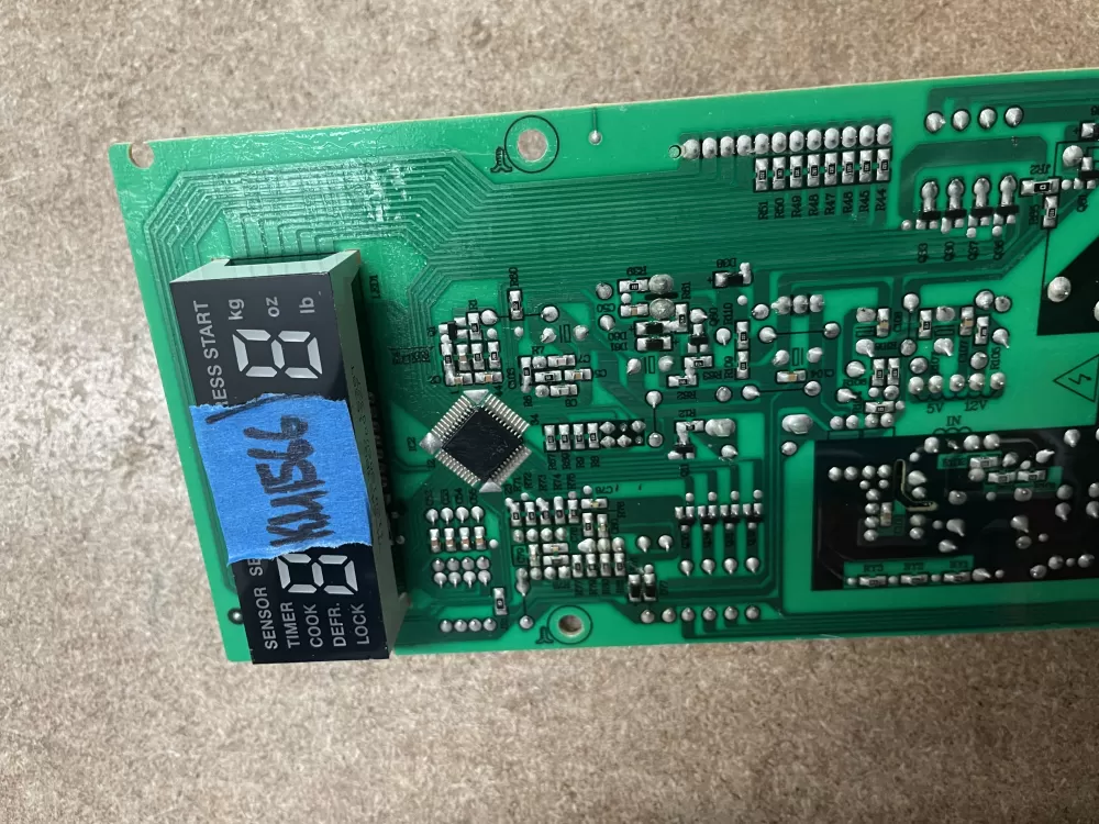 Midea Kenmore MD12011LE EMLAA9L-S1-K Microwave Control Board AZ13638 | KM1566