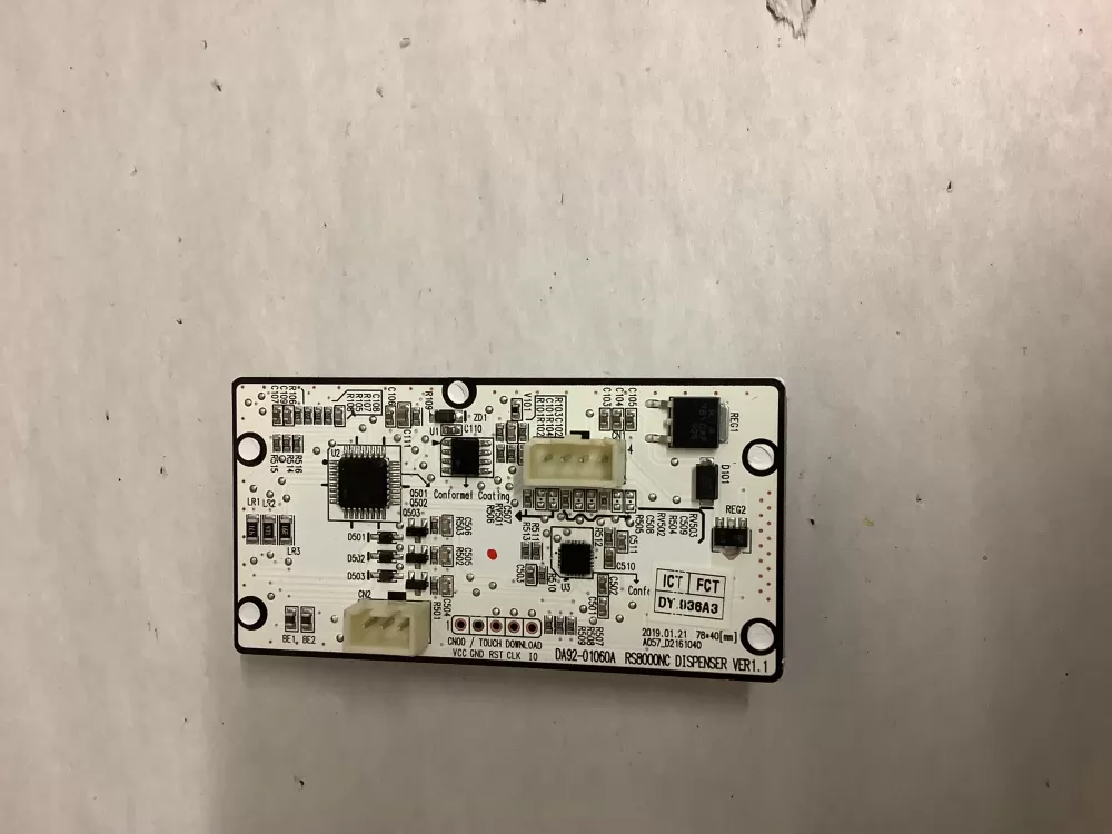 Samsung DA92-01060A Refrigerator Control Board Dispenser