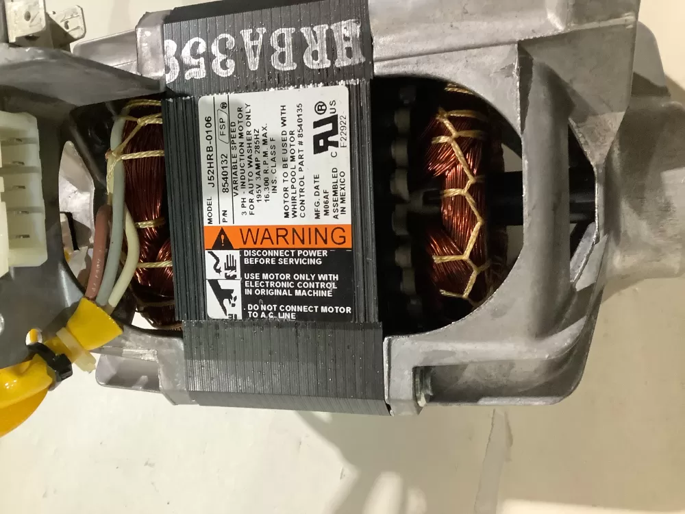 OEM Whirlpool Washer Motor 8540132 W10140579 AZ202890 | Sl113