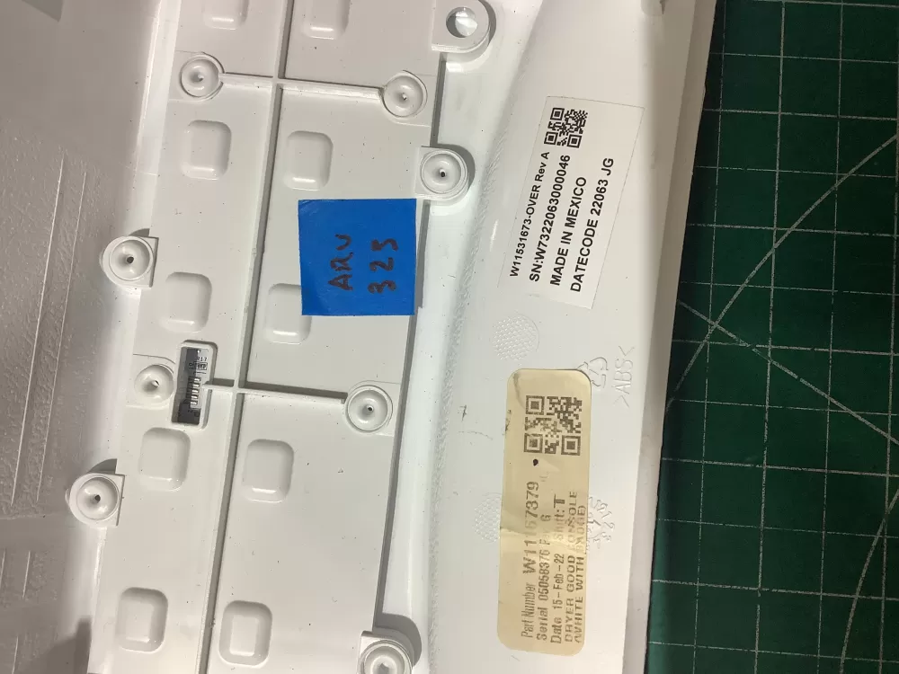 Whirlpool W11531673  Control Board AZ195302 | ARV325