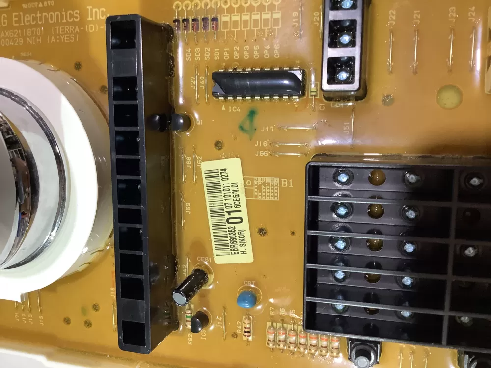 LG EAX62118801 Washer Eax61170508 Control Board AZ142577 | ZCV749
