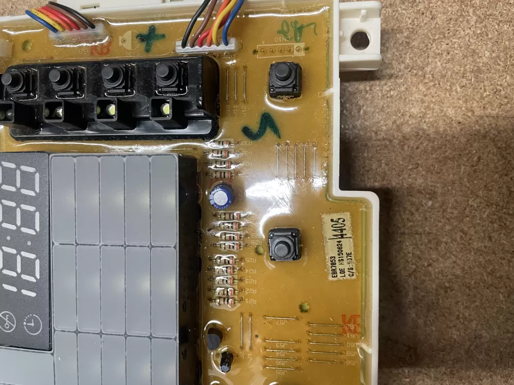 LG EBR78534405 Washer Control Board Interface AZ13108 | KMV124