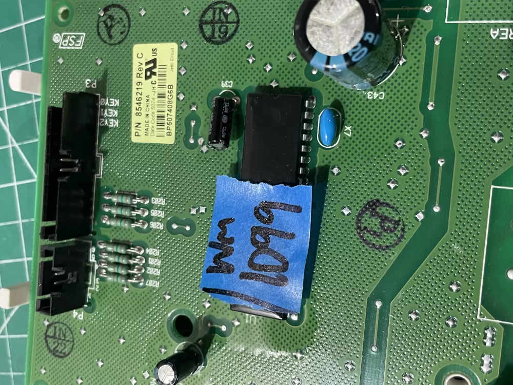 Whirlpool Kenmore WP8546219 3980062 A Dryer Control Board AZ196176 | Wm1099