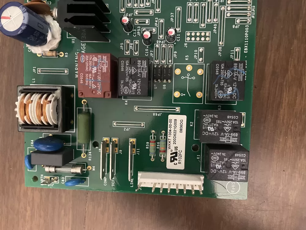 GE 200D6221G009 EBX1110P003 Refrigerator Control Board AZ48601 | KM616