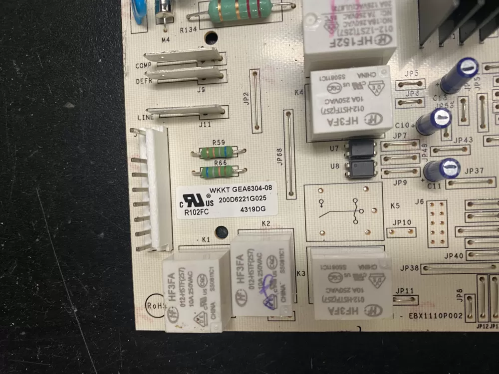 GE WR55X11072 Refrigerator Control Board AZ15258 | BK695
