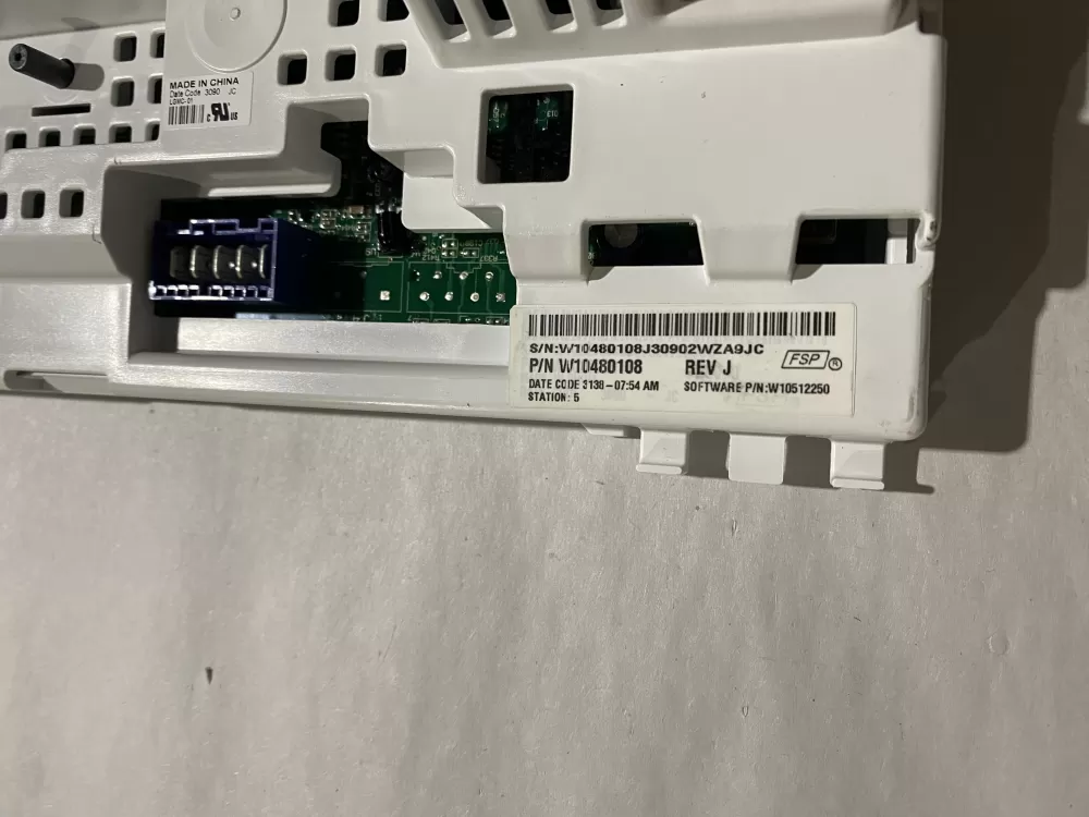 Whirlpool W10405852 W10445271 W10480108 Washer Control Board AZ196334 | BK1501