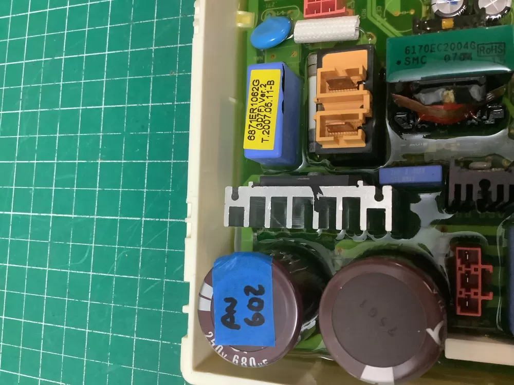 LG 6871ER1062G AP4457383 1359889 Washer Control Board AZ226144 | ARV602