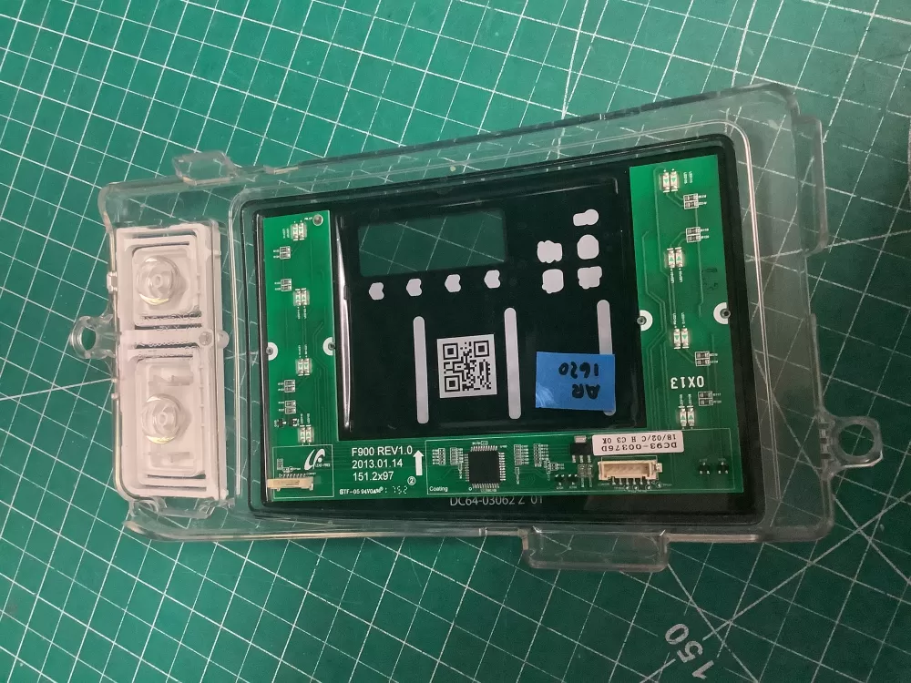 Samsung DC92-01607J DC94-06643A Dryer UI Control Board AZ209582 | AR1620