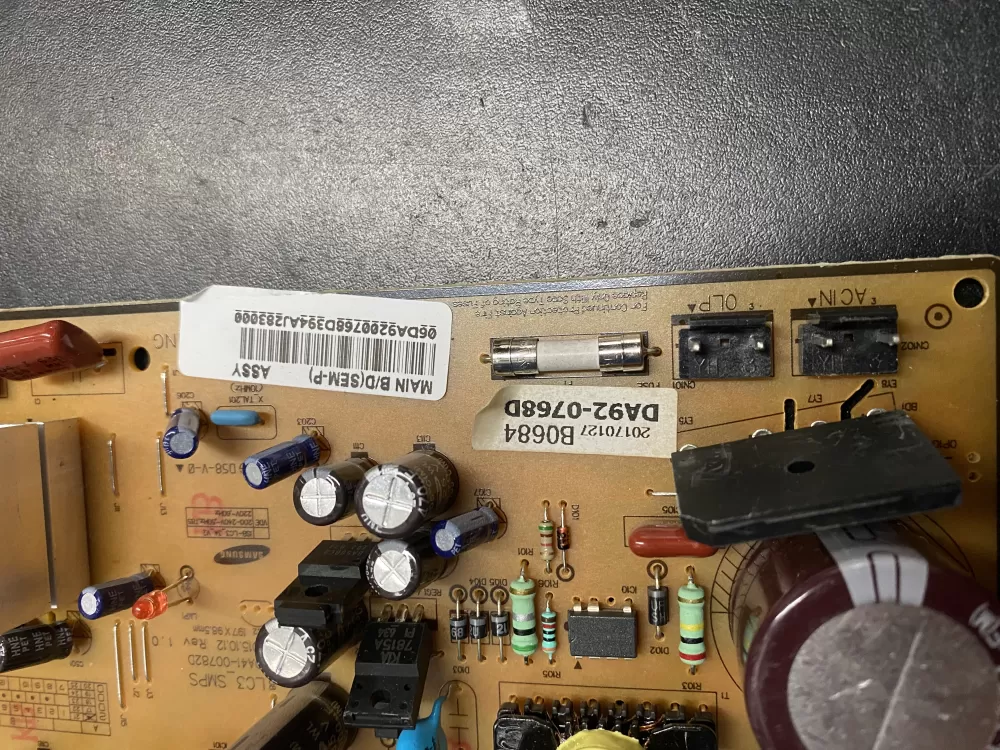 Samsung DA92 00768D Refrigerator Control Board Inverter AZ23117 | BK951