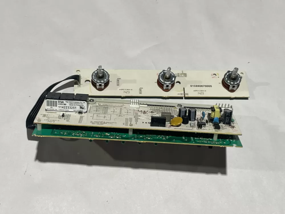 GE 175D5261G040 EBX1129P004 WH12X10614 Washer Control Board