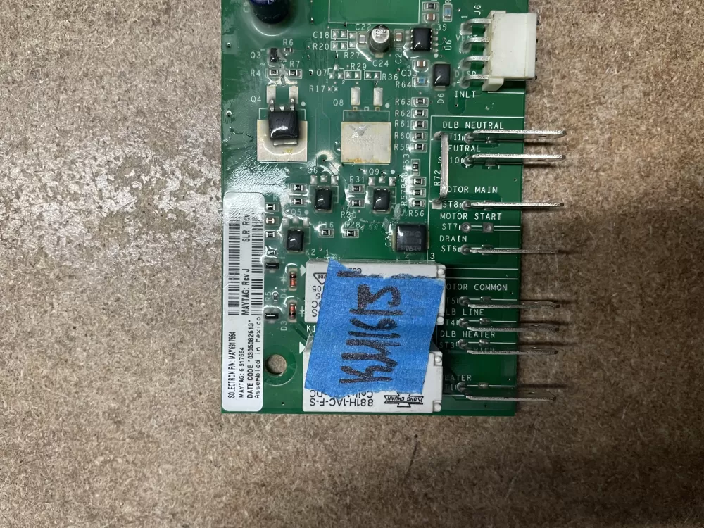 Maytag 6 917664 Dishwasher Control Board AZ12519 | KM1613