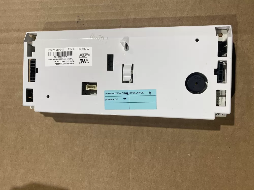 Kenmore W10814041 W10883346 Refrigerator Control Board AZ80263 | BK958