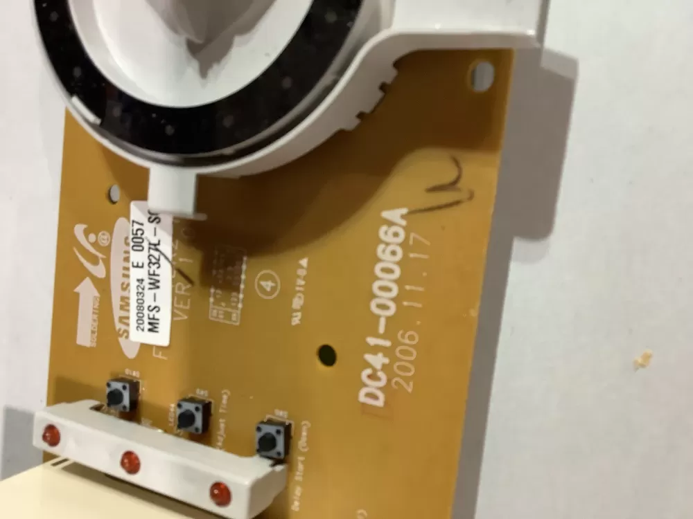 Samsung MFS-DV318A-S0 DC41-00066A Dryer UI Control Board AZ183613 | ZC2706