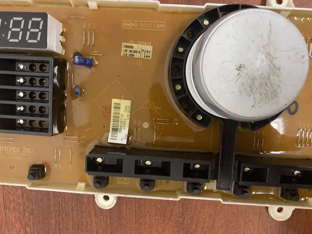 LG EBR62267117 EBR62267122 PS7792454 Washer Control Board AZ45327 | BKV439