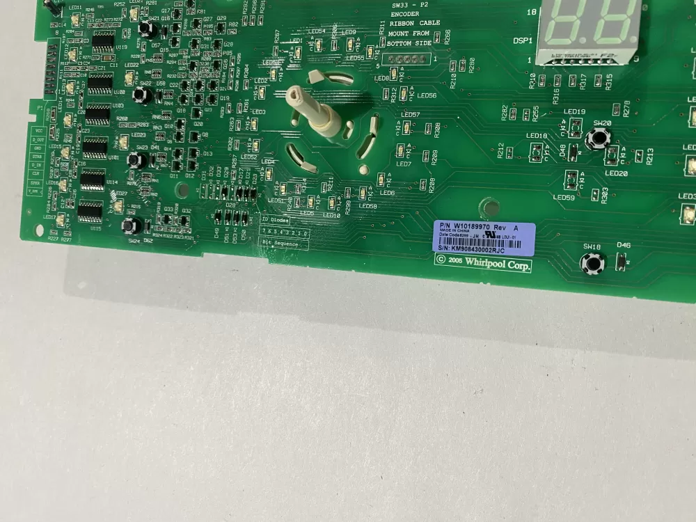Whirlpool Kenmore W10189970 W10189963 Washer Control Board AZ168333 | BK2575
