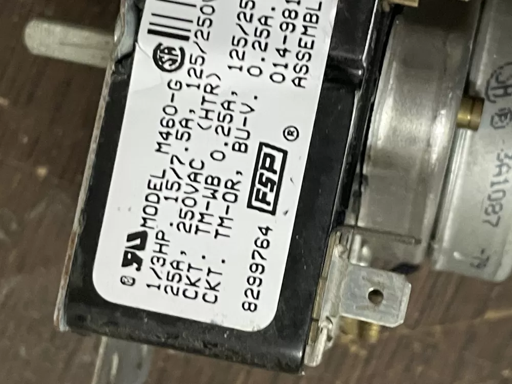 Whirlpool Maytag Roper WP8299764 8299764 AP6012579 Dryer Timer AZ48561 | Wm1796