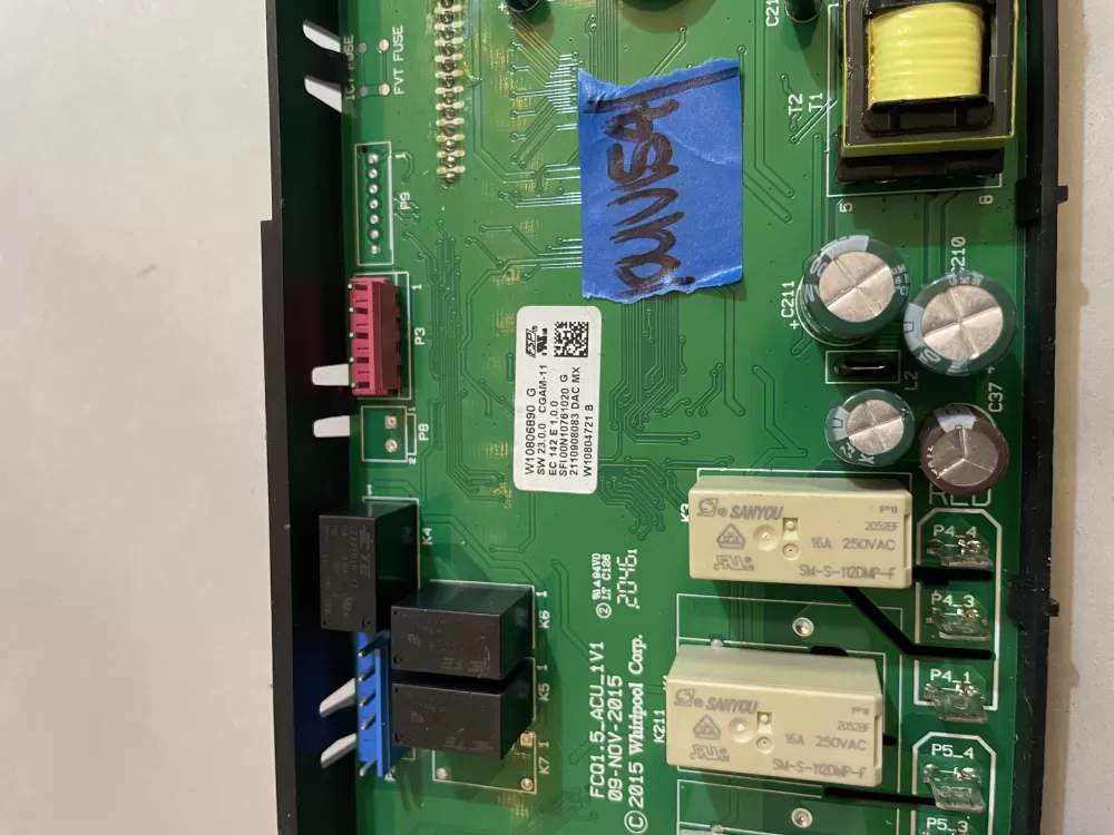 Whirlpool W10806890 W10894098 PS11765771 Range Control Board AZ148899 | KMV154