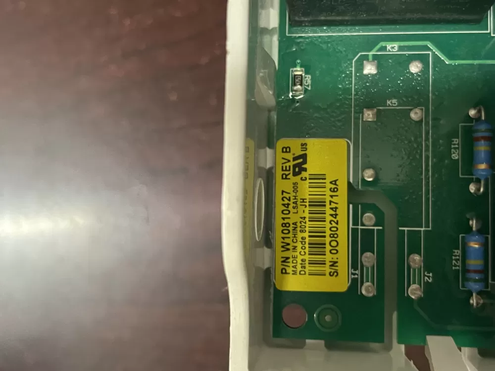 Whirlpool W10810427 Dryer Control Board AZ96944 | Wm2031