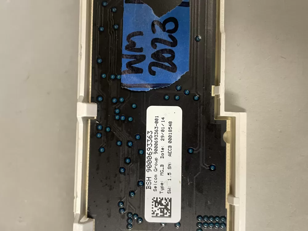 Bosch 9000693363 Dishwasher Control Board AZ220458 | Wm2033