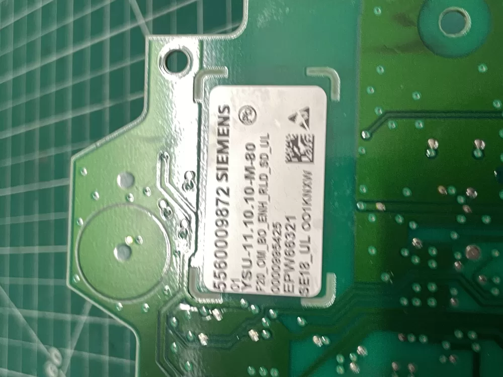 Bosch Siemens 5560009872 Washer UI Display Control Board AZ209330 | Wmv925