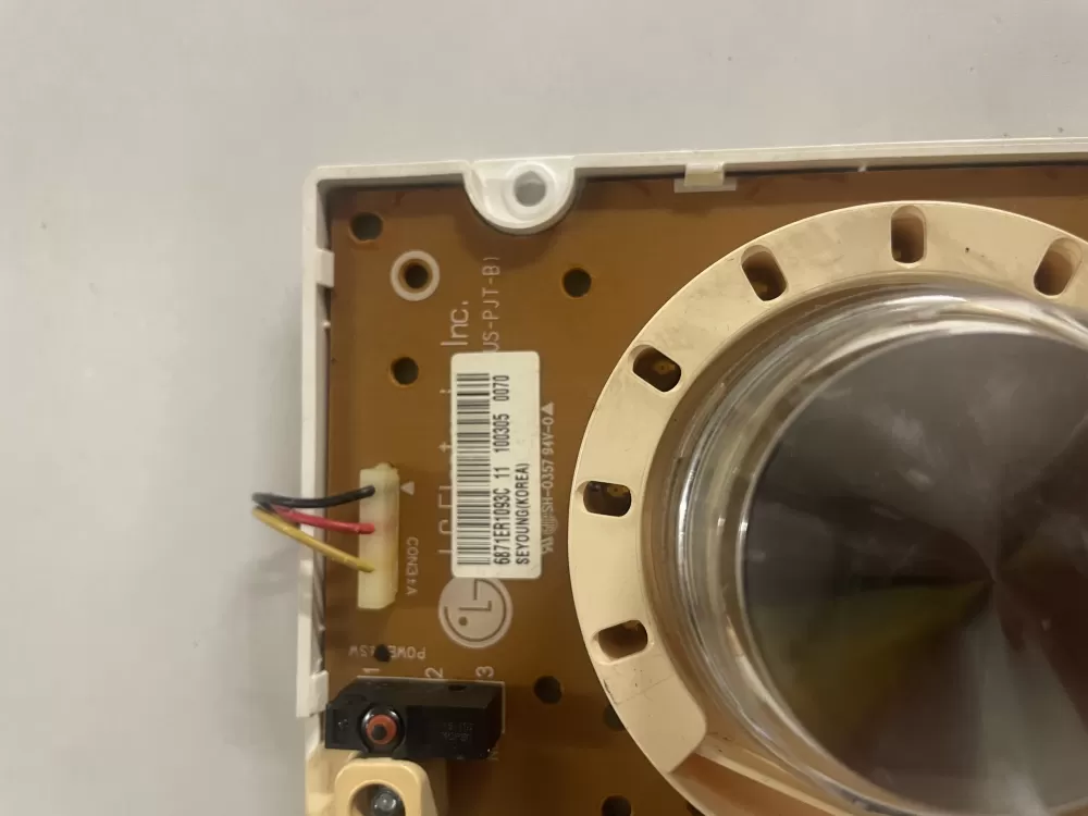 LG 6871ER1093C  Washing Machine Control Board Display Panel AZ128999 | KMV675