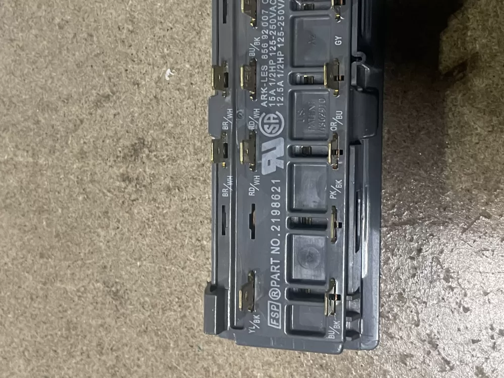 Whirlpool Maytag 2198621 Refrigerator Control Board Dispenser AZ26349 | KM115