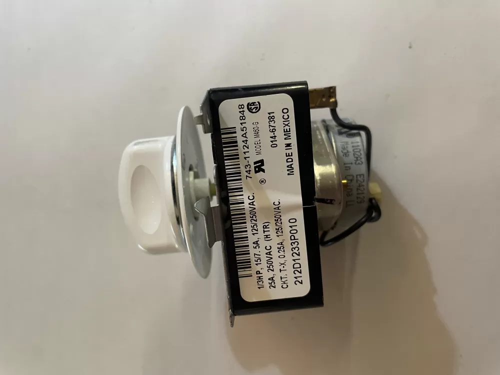 Hotpoint  GE 212D1233P010 WE4M362 Dryer Timer