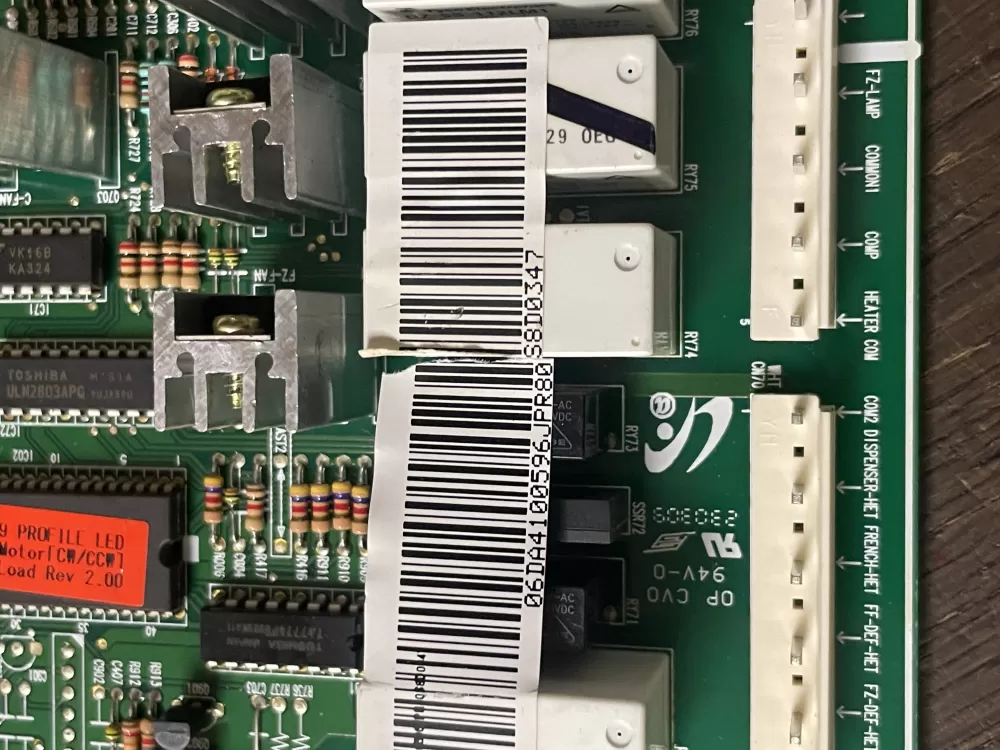 Samsung DA41 00596J Refrigerator Control Board AZ47647 | Wm686