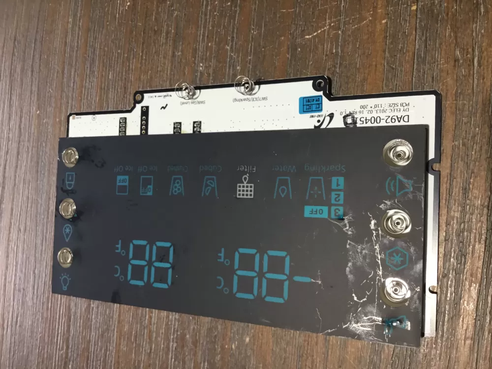Samsung DA92-00451B Refrigerator Control Board Dispenser