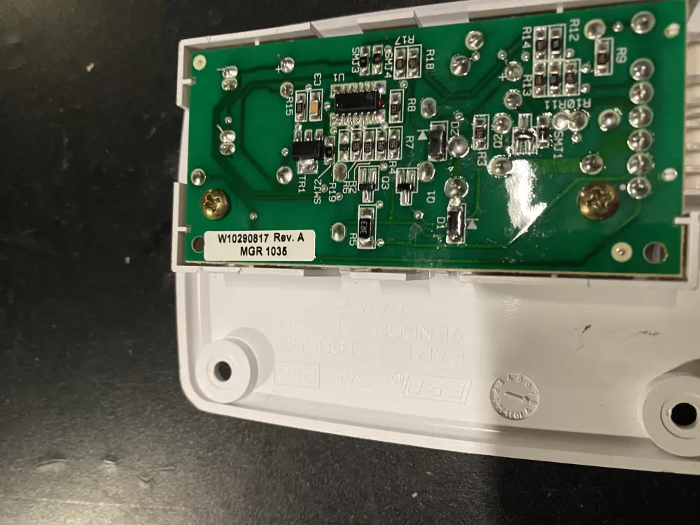 Kenmore KitchenAid W10290817 Refrigerator Control Board Ice AZ25708 | BK43