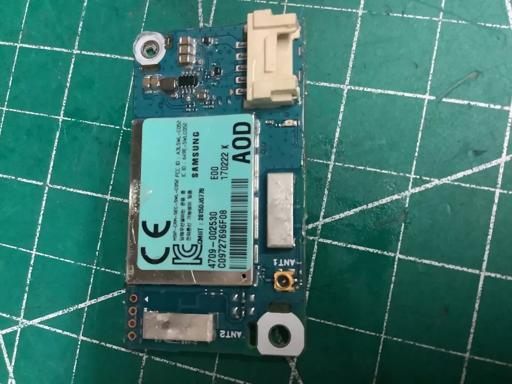 Samsung DC92 02046A Washer Control Board Wifi Module AZ200157 | AR2793