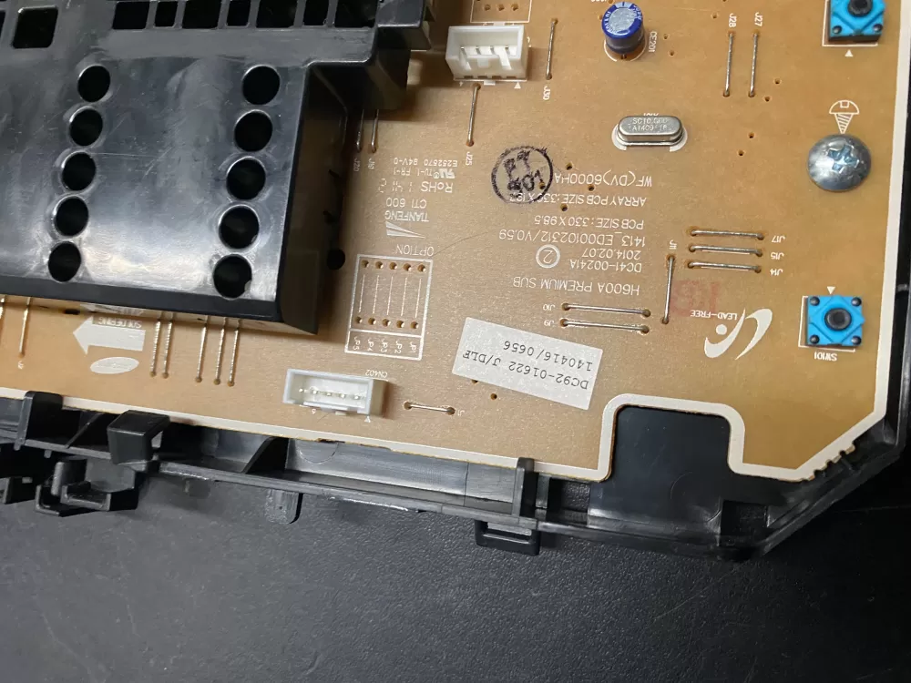 Samsung DC92-01622J DC9201622J Washer Control Board