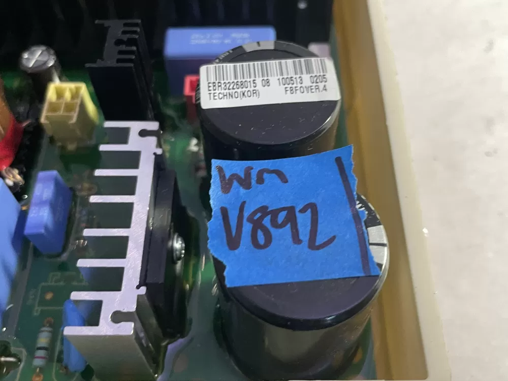 LG EBR32268015 Washer Control Board AZ197193 | Wmv892