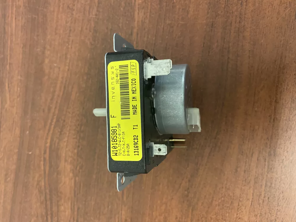 Whirlpool  Maytag  Kenmore AP6016540 W10185981 WPW10185981 PS11749830 Dryer Timer