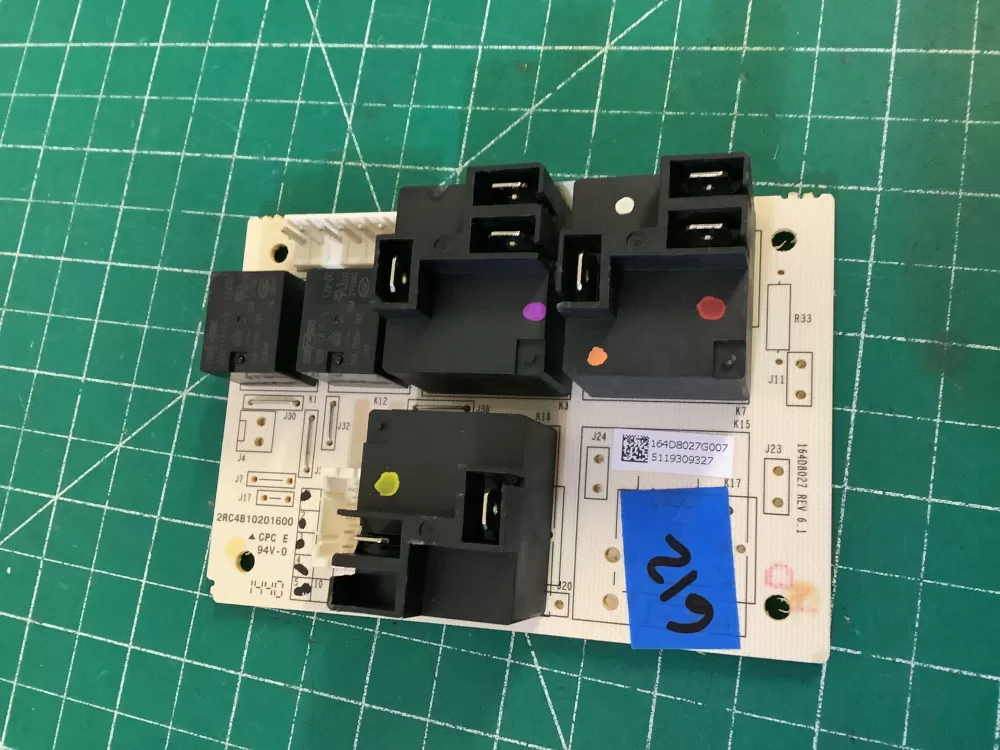 GE 164D8027G007 Wb27t11326 Range Control Board Relay AZ205388 | NR612