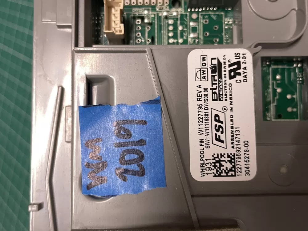 Whirlpool W10913608 W10913971 Dishwasher Control Board AZ210339 | Wm2019