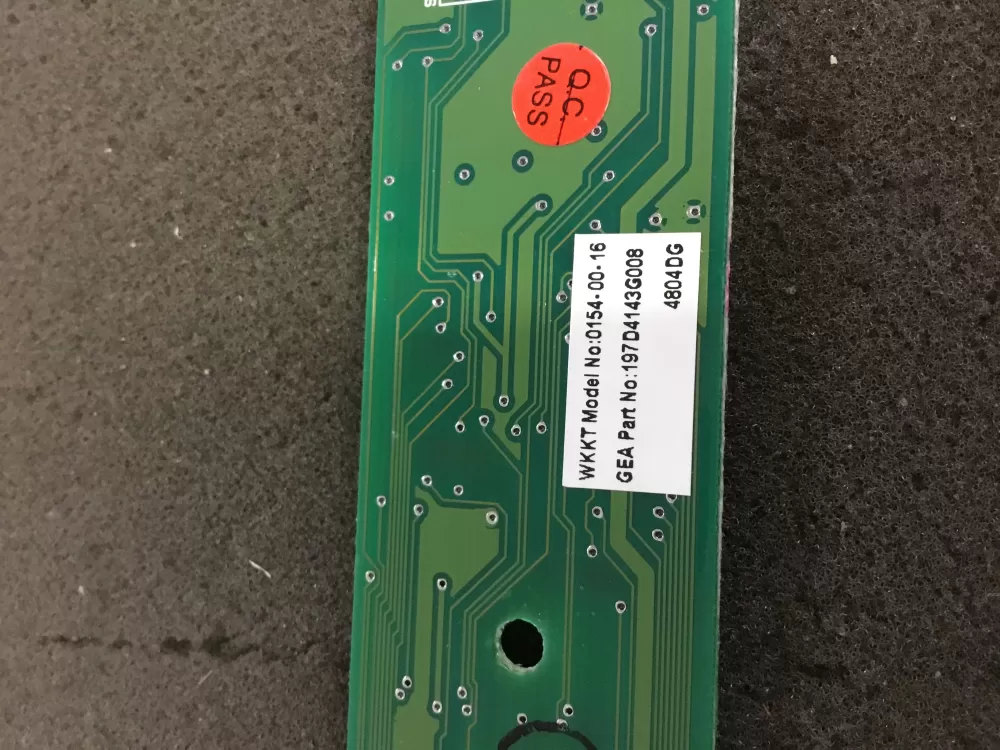 GE 197D4143G008 Wr55x10831 Refrigerator Control Board AZ91850 | NR614